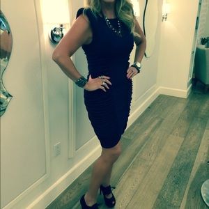 BCBG Grape Cocktail Dress